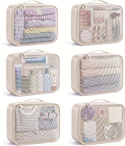 Pcs large packing cubes - 6,