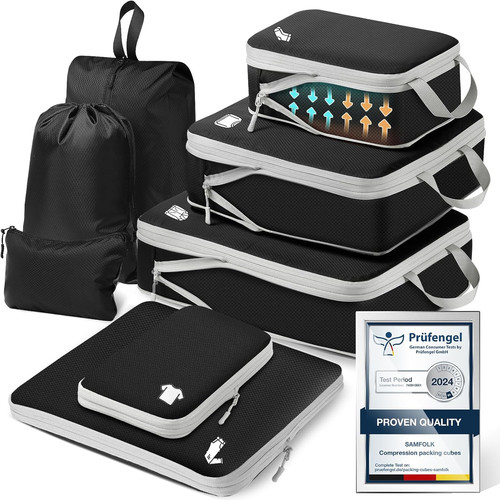 Compression packing cubes for - compression,